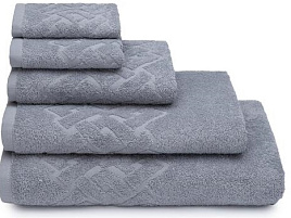 Полотенце 30*30 Донецк Болдрик 15-4307 Серый 7984