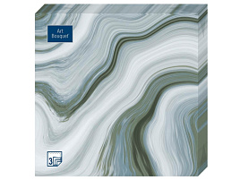 Салфетки 20л.3-х сл.Арт Bouguet 33*33 Агат