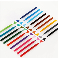 Фломастеры 18цв. Art Space WP_71702 "Рисунки. Lovely animals", смываемые, картон, европодвес