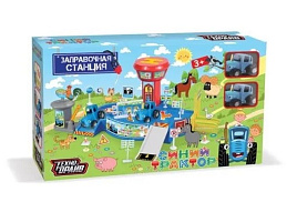 Парковка 2404A0088-R Синий трактор