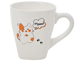 Кружка 230мл k9s-1761 Привет