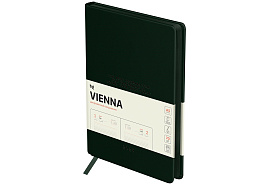 Ежедневник датированный 2025г. А5 BG DdA5_61254 "Vienna. Dark green", темно-зеленый, 176л., мягкий переплет, кожзам