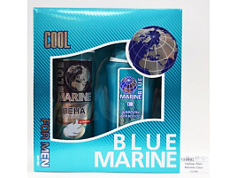 Набор мужской Blue Marine Cool(шамп+пена д/бр)