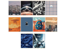 Тетрадь 48л. линия  Т5ск48 06099 "Mix-10. мальчики", эконом