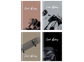 Блокнот 64л. BG ББ6т64_лм_тф 09876 "Good story", А6, матовая ламинация, тиснение фольгой