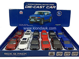 Машина металлическая 53511-10А в ассорт