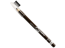 Карандаш для бровей Триумф тон 002 коричневый влагоустойчивый CW219