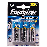 Батарейка Energizer LR6 Maximum 4Bl