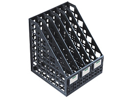 Стойка-уголок сборная Стамм ЛТВ-63726 6 отделений, черный