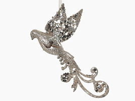 Подвеска пластик Птица 4325470 сияние золото