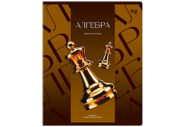 Тетрадь Алгебра 48л. ТП5ск48_к_вл 63919 "Темное стекло", конгрев, твин-лак, 70г/м2