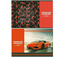Альбом для рисования 32л. BG АР4ск32 10923 "Street champion"