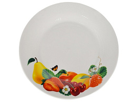 Тарелка мелкая 20,5см 8" т8-7213/1374 Фруктовый микс
