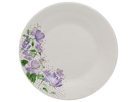 Тарелка мелкая 17,5см 7" с7-7591/0523 Фиалки