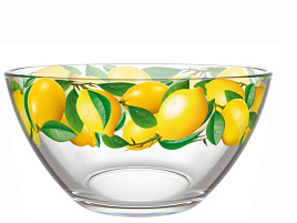 Салатник 19см 326/1-Д Лимоны круг