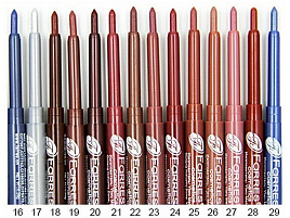 Карандаш для губ Farres автоматический MB001-020 красное вино