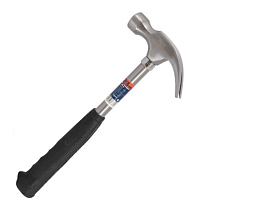 Молоток-гвоздодер 560г мет.обрезин.ручка 220875/6372