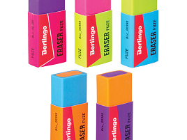 Ластик Berlingo BLc_00380 "Fuze", прямоугольный, пластик 50*20*11мм
