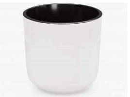 Кашпо цветочное 6л Линель М8704 белый с/п