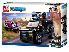 Конструктор Брик M38-B0653 Бронированная машина 293дет.