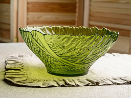 Салатник 25см 5812/1-Н7 Олива