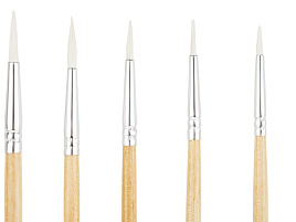 Набор кистей 5шт. ArtSpace SB1-5_3303 коза № 1,2,3,4,5 круглые