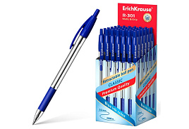 Ручка Erich Krause 46758 автоматическая R-301 Matic&Grip Classic 1.0, цвет чернил синий