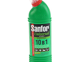 Средство чистящее Санфор 750мл.Универсал Яблоко зел.