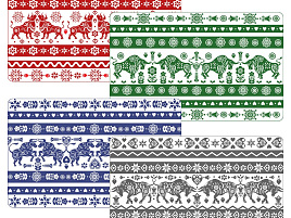 Салфетка сервировочная 26*41 Скандинавский бык МТ88-389