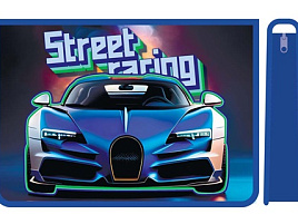 Папка для труда А4 ПТР-22 Опасная гонка молния сверху