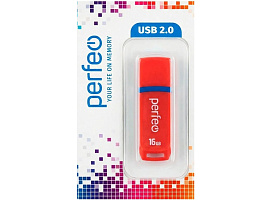 Флеш-драйв Perfeo USB 64Gb C11 красный