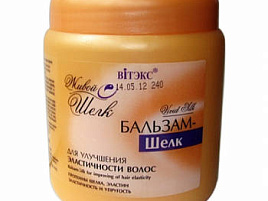 Бальзам для волос Белита Шелк Для Улучш.эластичн..450мл.7643