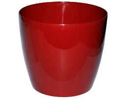 Кашпо цветочное 2л Магнолия 202 красное