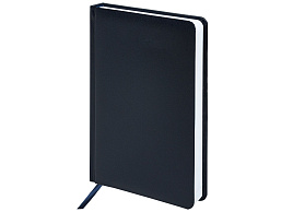 Ежедневник А5 BRAUBERG 123430 недат. "Select", под зернистую кожу, 160л., темно-синий