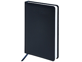Ежедневник А5 BRAUBERG 123430 недат. "Select", под зернистую кожу, 160л., темно-синий