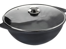 Казан 4,5л Кукмара с/кр к47а/9102 черный