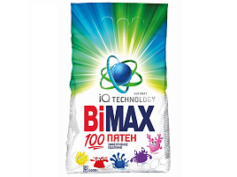 Стиральный порошок BIMax Автомат 2400г 100 Пятен(Казань)