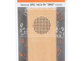 Звонок проводной ЭКО сосна SQ1901-0026/4885 без кнопки