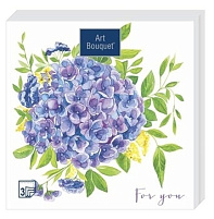 Салфетки 20л.3-х сл.Арт Bouguet 33*33 For you