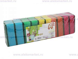 Губка для посуды Экодом 10шт макси 95*65*30мм