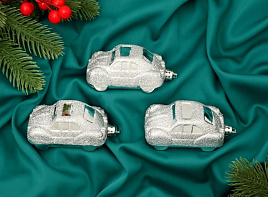 Фигурка Машинка Набор 9510191 серебро 3шт