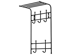 Вешалка настенная Ника черная ВПТ5 0111