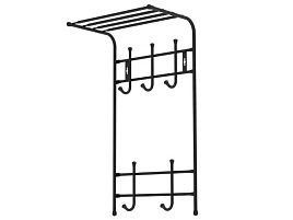 Вешалка настенная Ника черная ВПТ5 0111