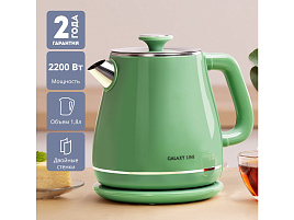 Электрочайник GALAXY GL 0331зеленый