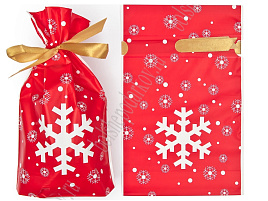 НГ Пакет подарочный п/э 15*23 №1 37561