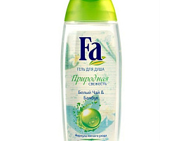 Гель для душа FA Прир.свеж.Бел.чай/Бамбук 250мл(Shw)1143