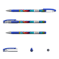 Ручка Erich Krause 50742 ColorTouch® Patchwork, цвет чернил синий