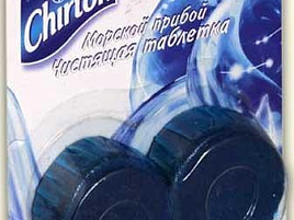 Блок для унитаза Чиртон 2*50гр.Морской прибой в таблетках 0380
