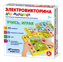 Настольная игра 04216 Учись, играя электровикторина для малышей