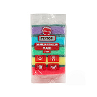 Губка для посуды Textop Макси 5шт.Т-0138